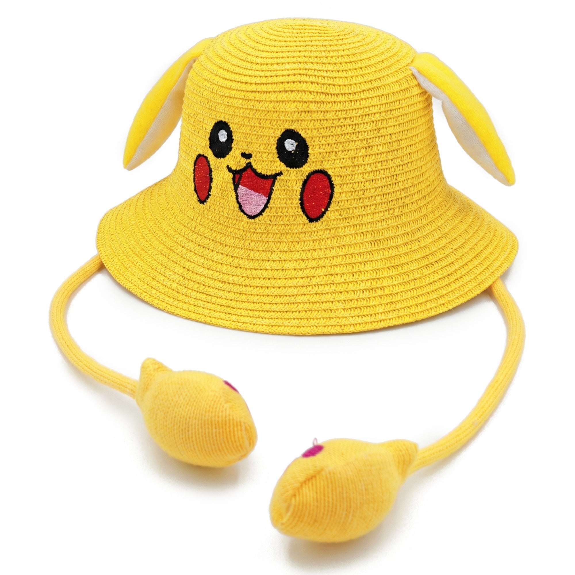 PIKACHU interaktywny żółty kapelusz dziecięcy 56 cm MORAMO