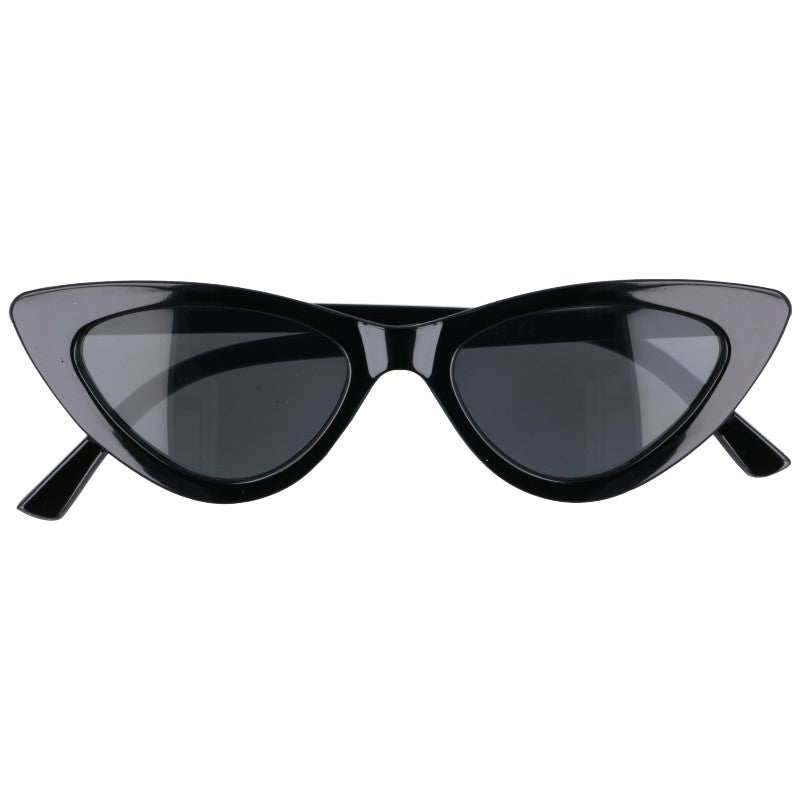 PIN UP czarne okulary przeciwsłoneczne kocie oczy MORAMO