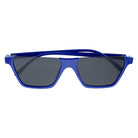 ROCHO NAVY niebieskie geometryczne okulary przeciwsłoneczne MORAMO