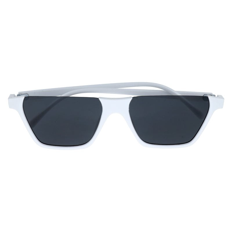 ROCHO VINTAGE okulary przeciwsłoneczne białe unisex uv400 MORAMO