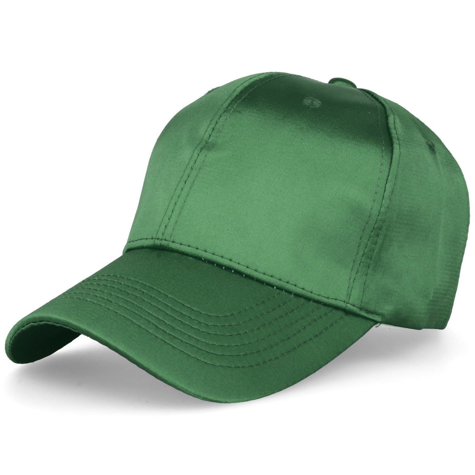 SATINE II zielona czapka bejsbolówka regulowana unisex MORAMO