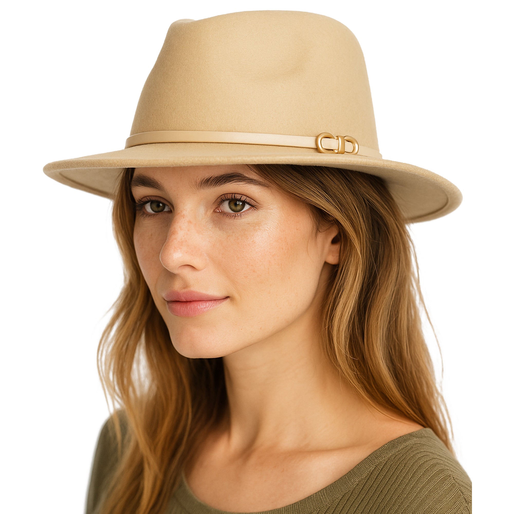 SOFT SOPHISTICATION klasyczny beżowy kapelusz unisex MORAMO