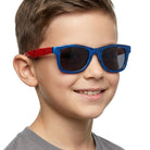 SPIDEY czerwone polaryzacyjne okulary dla chłopca MORAMO
