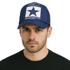 STAR NAVY granatowa czapka z daszkiem unisex MORAMO