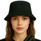 USA czarny kapelusz bucket unisex 57 MORAMO