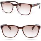 VISION brązowe okulary korekcyjne plusy gradalne MORAMO