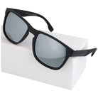 VOSIP SILVER czarne okulary przeciwsłoneczne wayfarer MORAMO