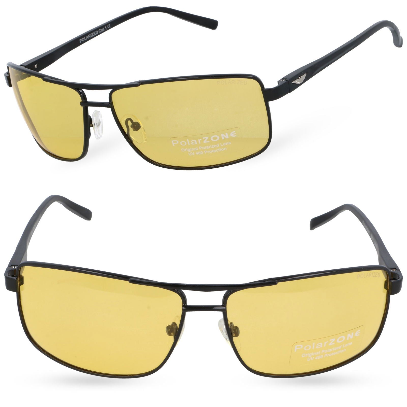 YELLOW WIEV okulary pilotki polaryzacyjne żółte MORAMO