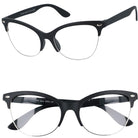 ZLATA MAT czarne damskie okulary zerówki MORAMO